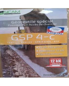 Géotextile non tissé  150g/m2 GSP 4-c