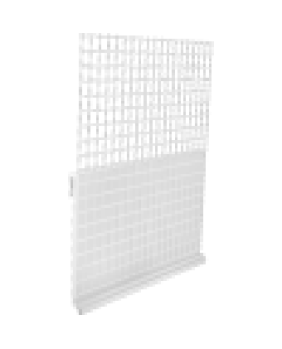 Profilé d'arrêt PVC  10 mm x 2,5 m