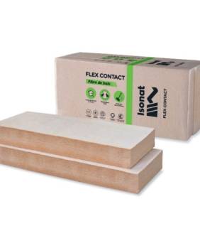 ISONAT FLEX 40 en 40mm fibre de bois semi-rigide largeur 600mm