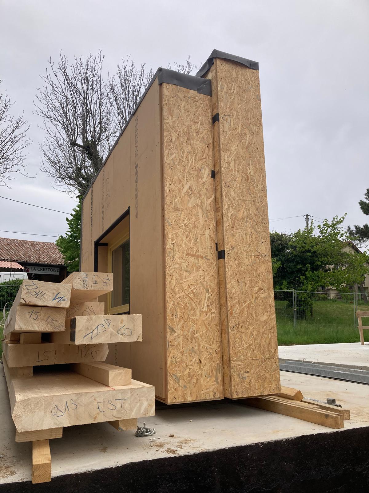 caisson ossatures bois